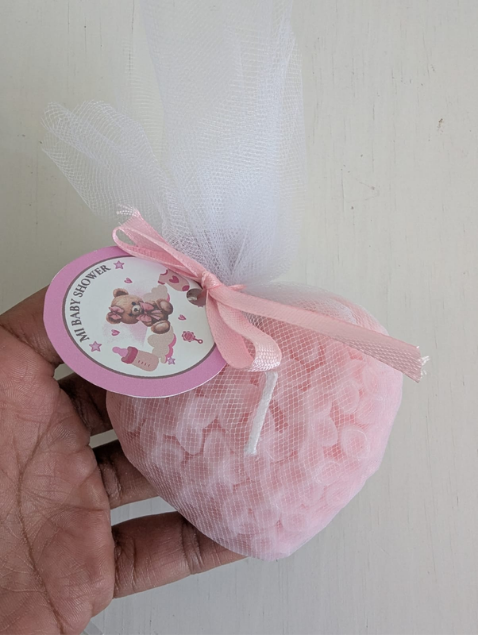 Corazon de cerezos con Tul