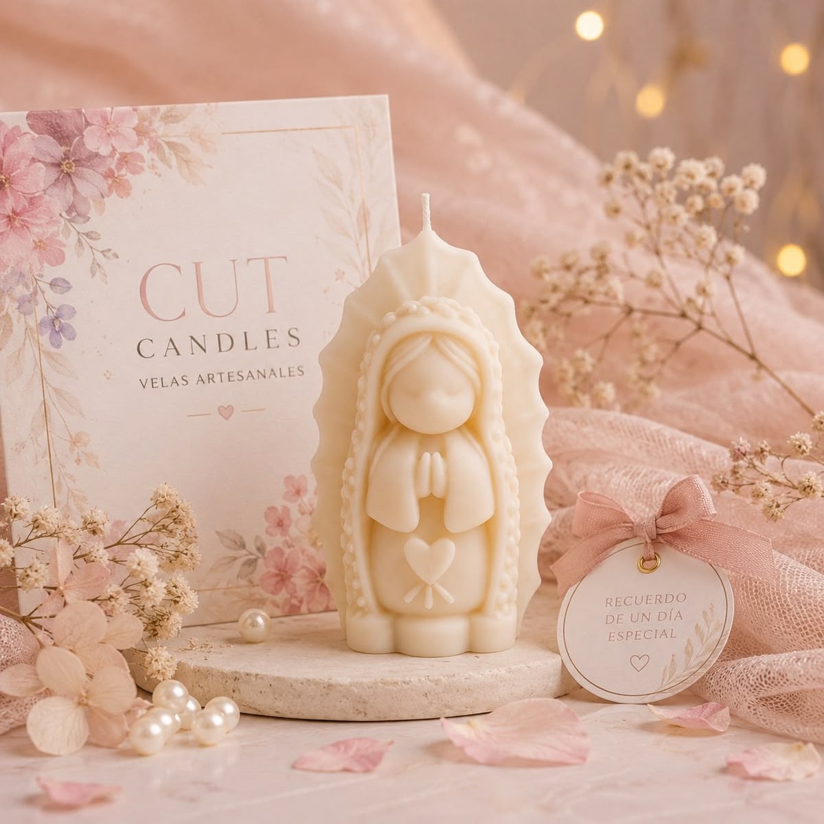 Virgencita tierna con Tarjeta