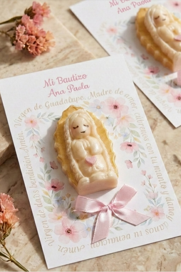 Virgencita tierna con Tarjeta