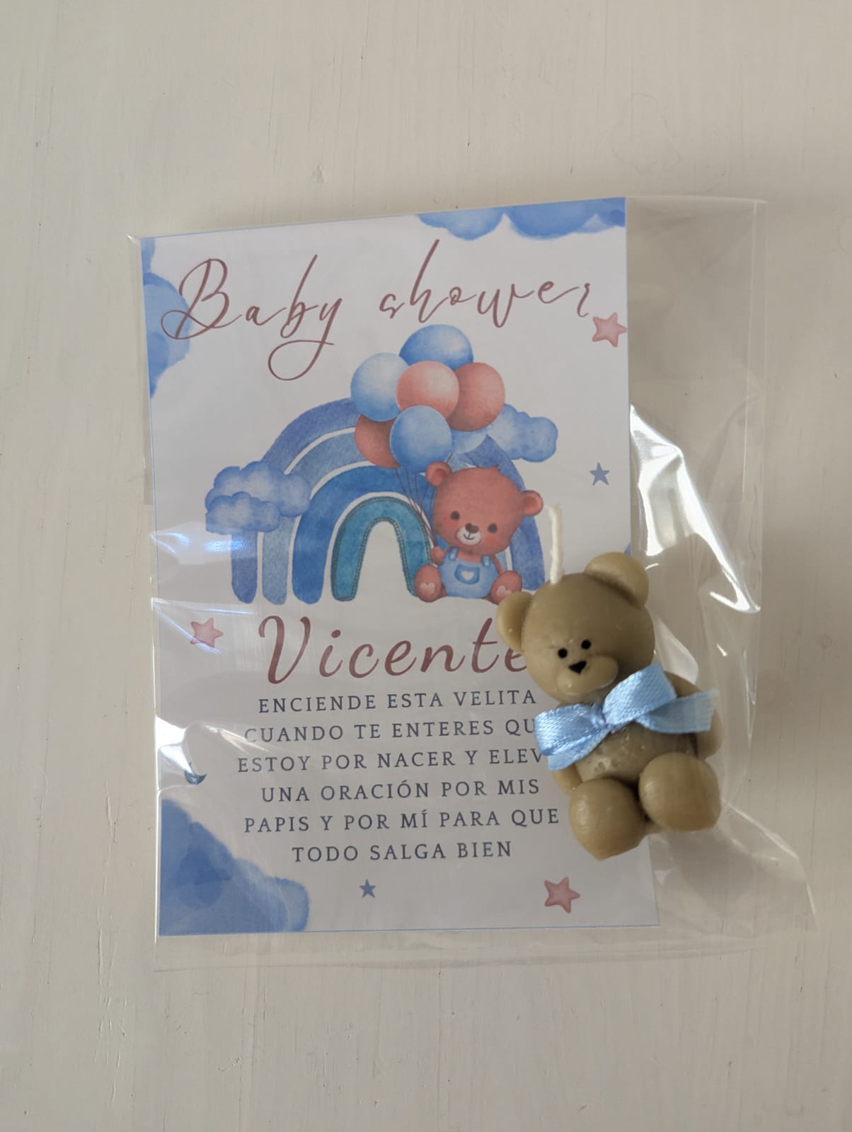 Osito Chico con Tarjeta