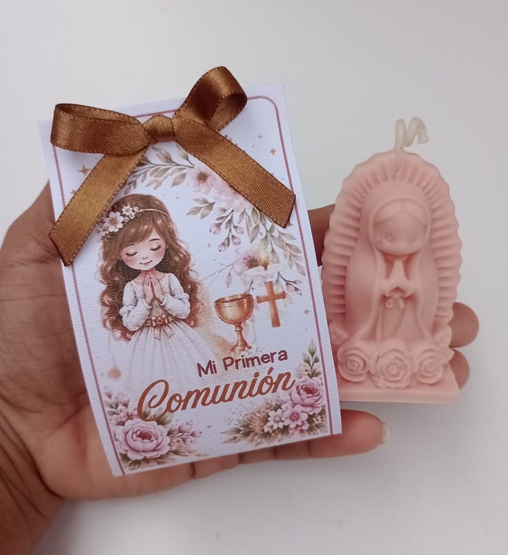 Virgencita tierna en Caja