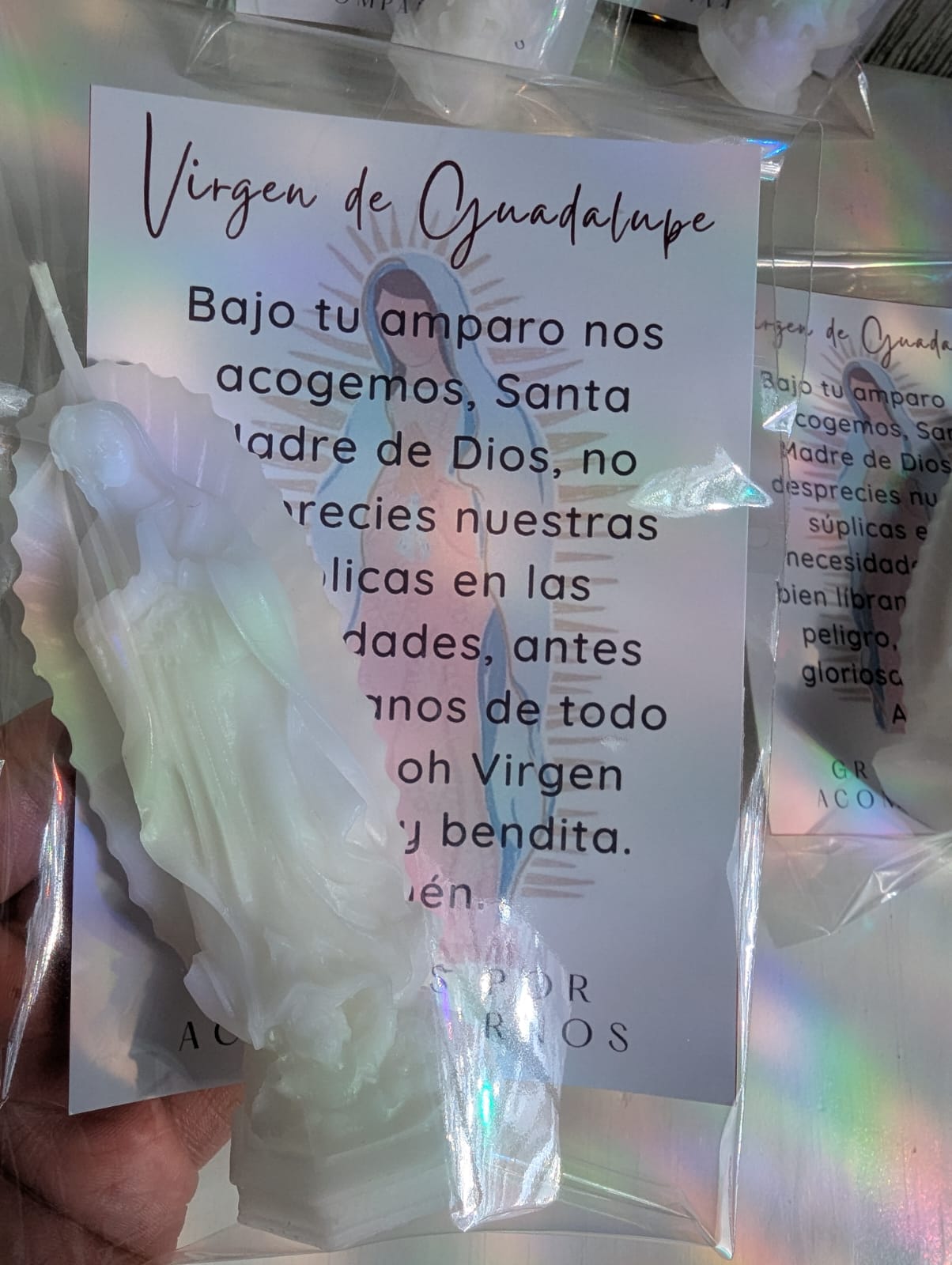 Virgencita con Tarjeta